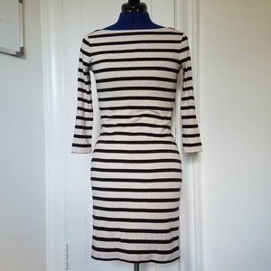 Gap Striped Stretchy Dress